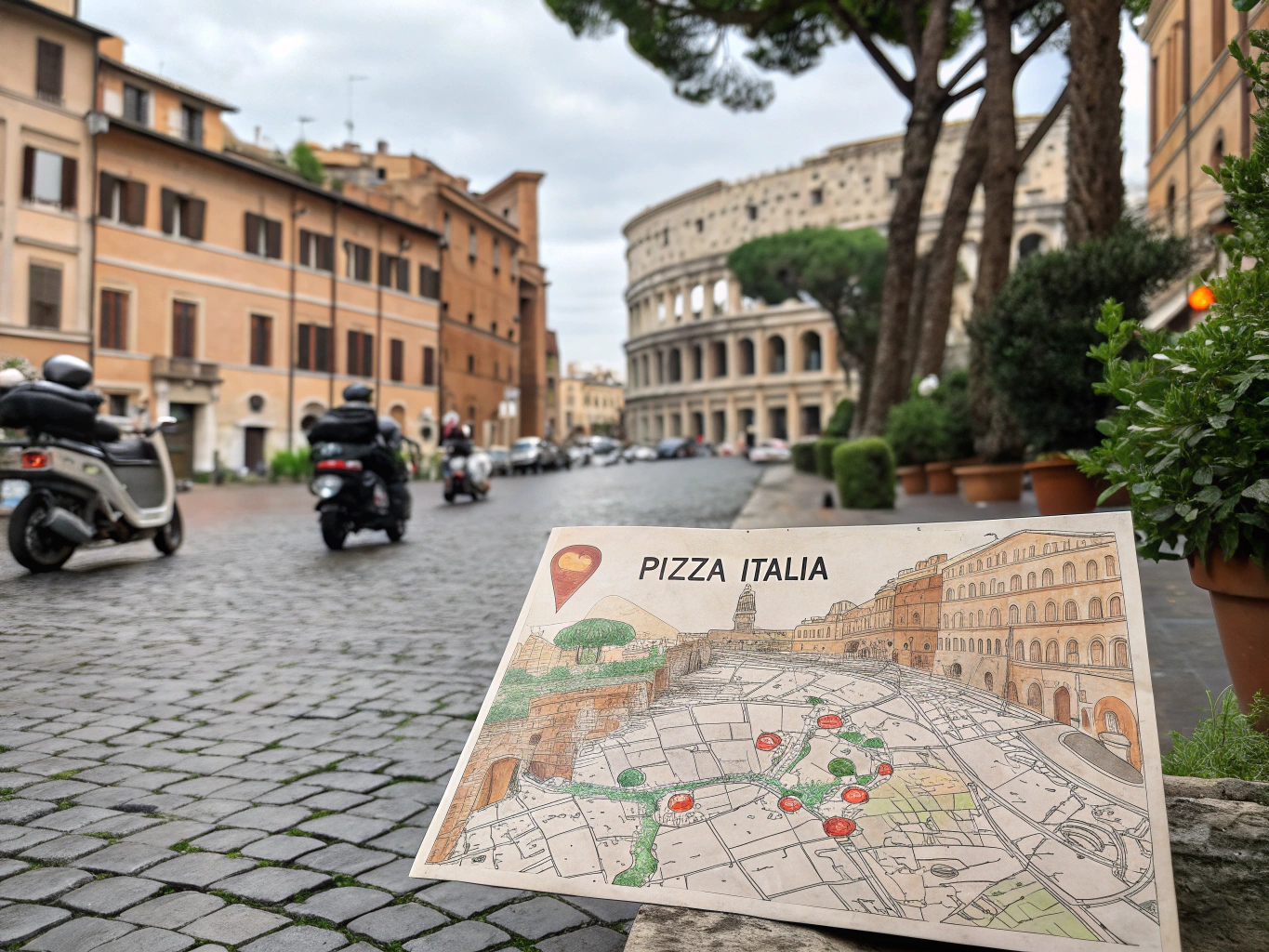Mappa della nostra sede a Roma